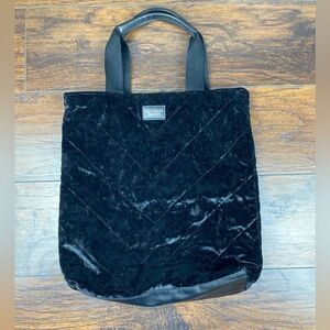 Victoria's Secret | Retired Black Velvet Tote Bag